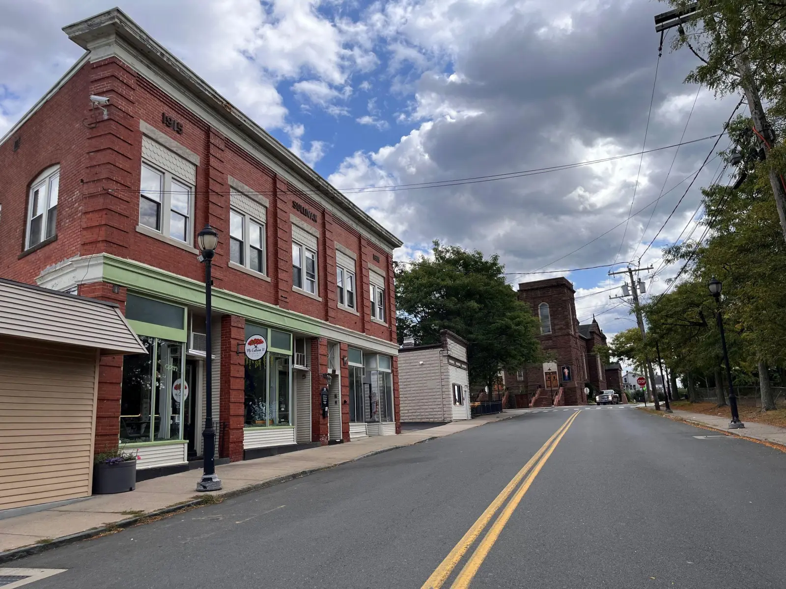 Historic Thompsonville Main Street, Enfield Connecticut