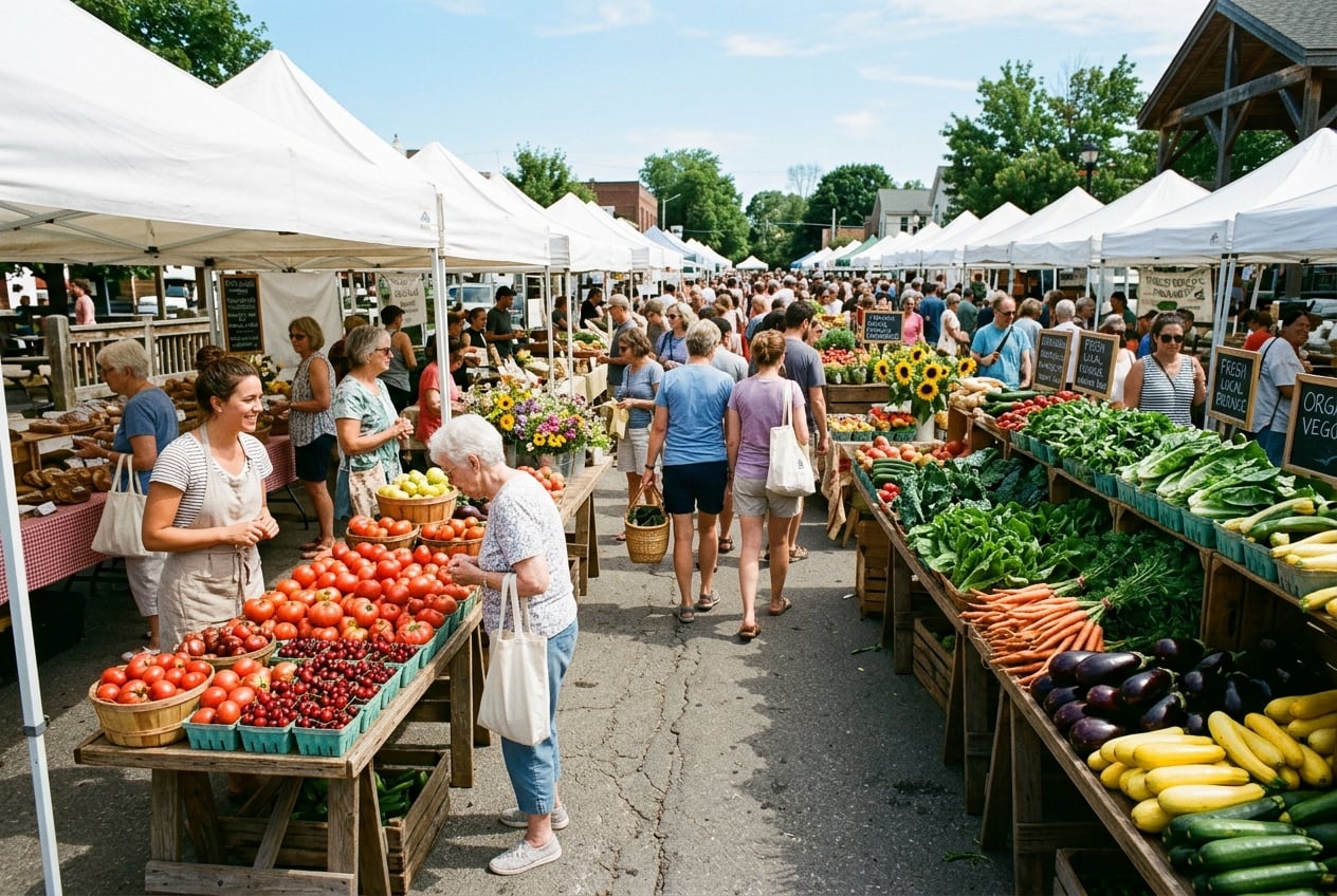Ellington Strawberry Festival at the Farmers Market